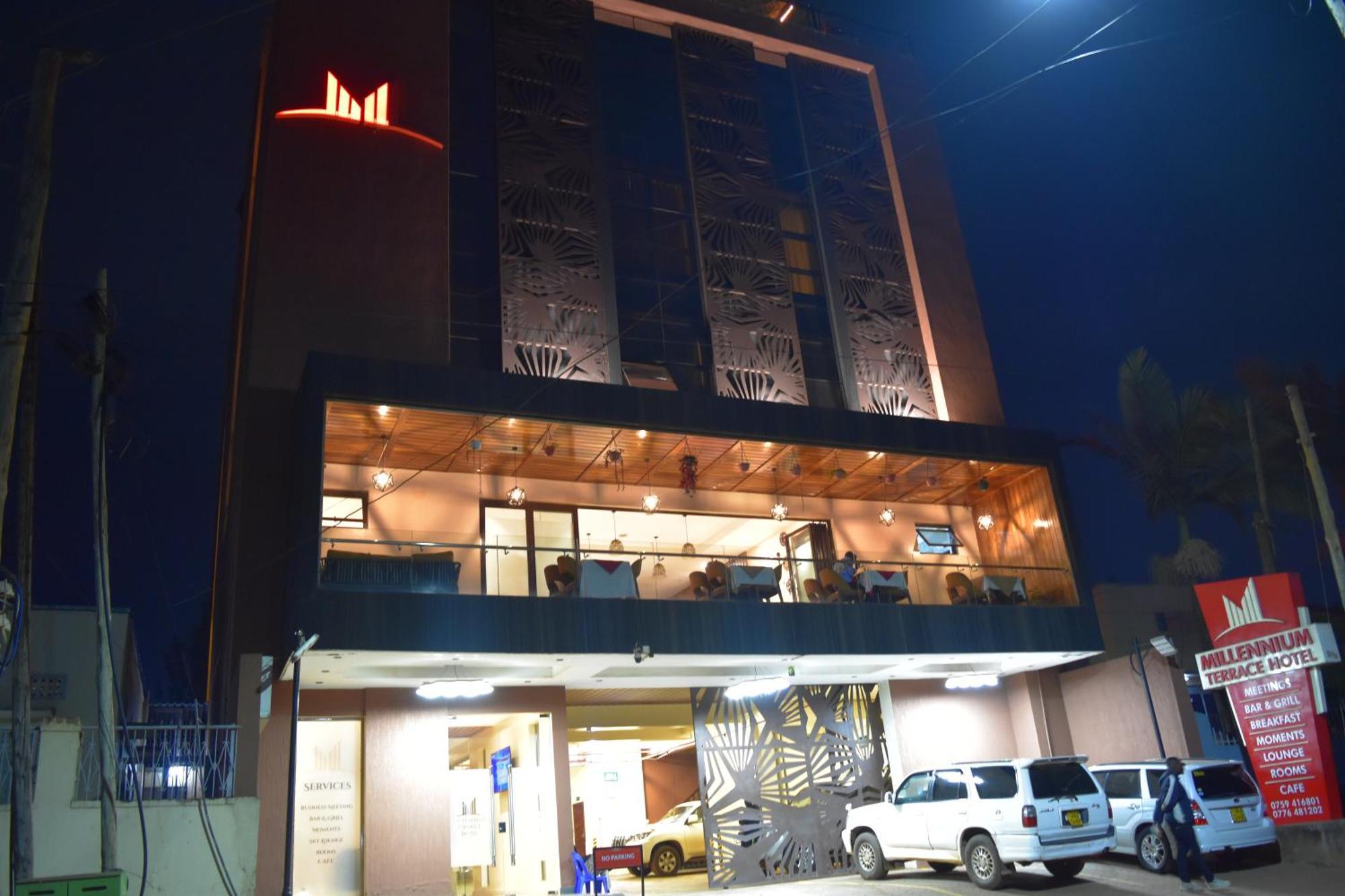 Millennium Terrace Hotel Kampala Exteriör bild